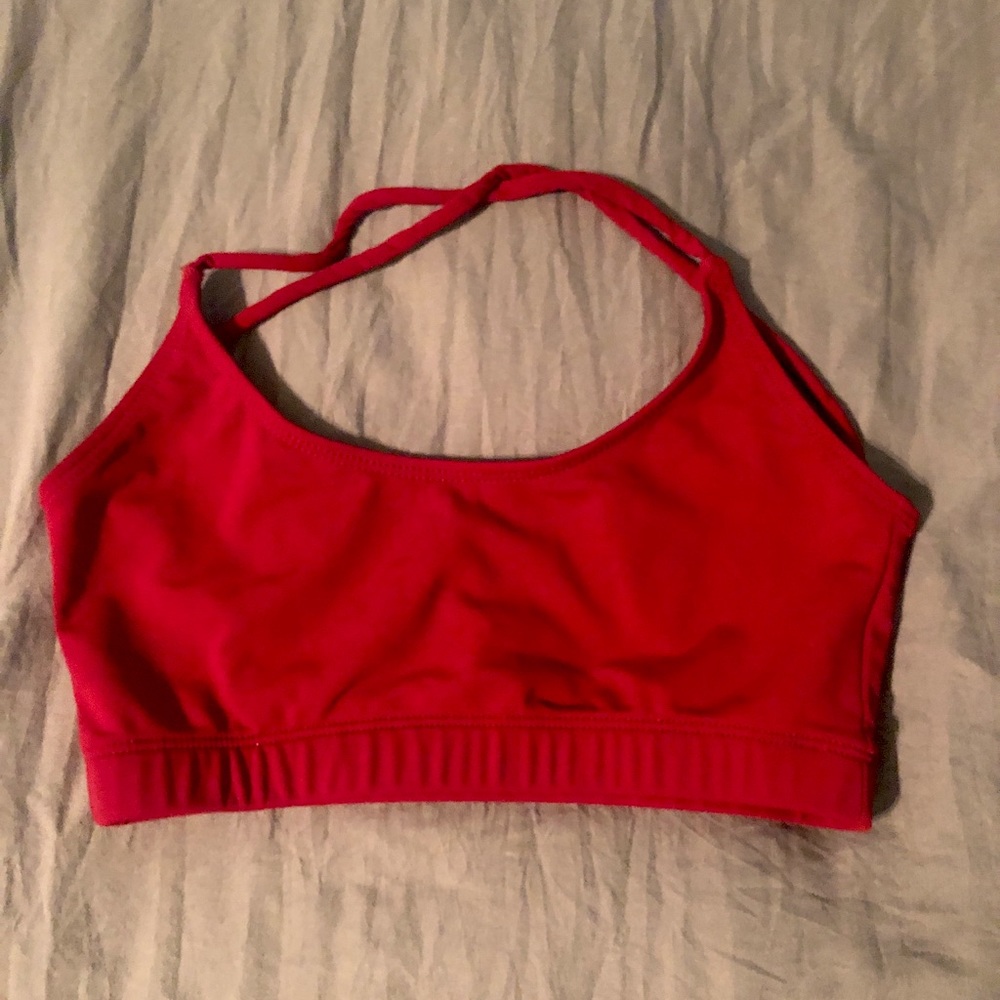 Red Katrinawear sports bra